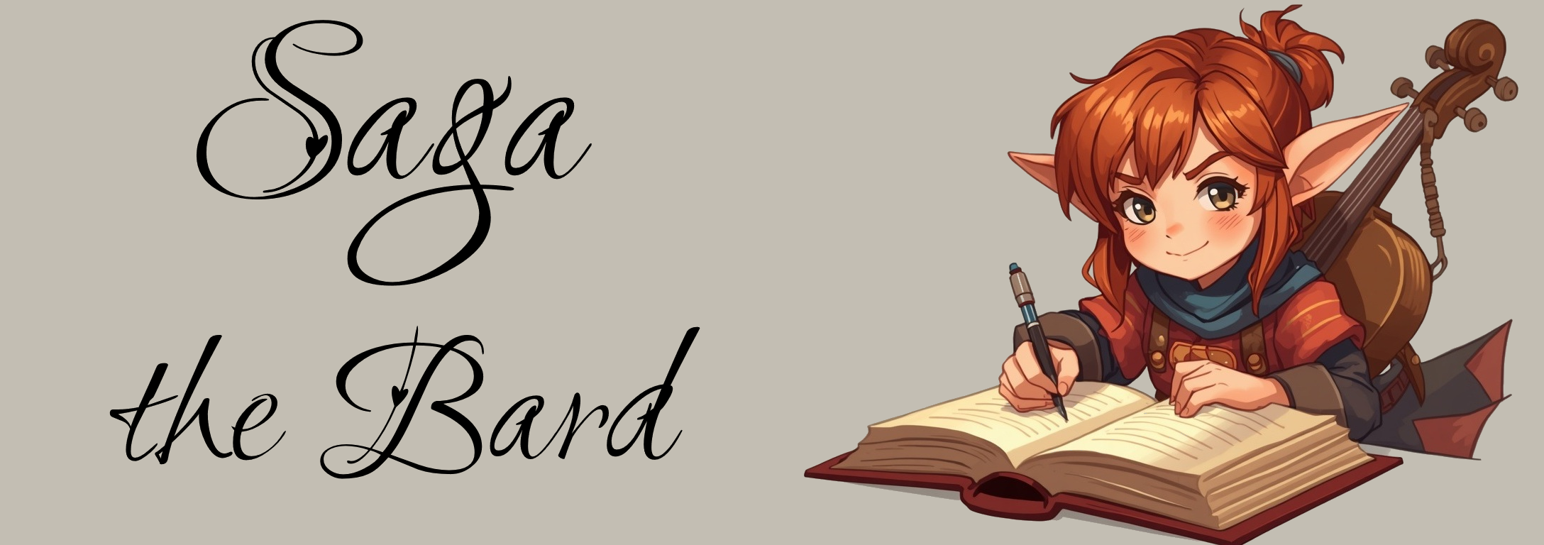 Saga the Bard — your session's soundtrack